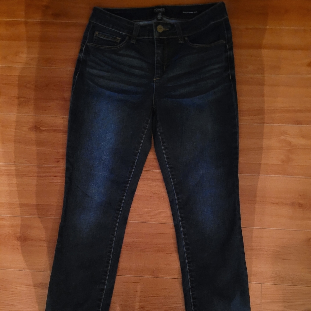 JONES OF NEW YORK MADISON SKINNY CROP JEANS - Picture 3 of 7